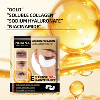 Patchs pour les yeux au collagène doré, marque privée, anti-âge, masque pour les yeux, cernes, poches, hydratant, raffermissant, ridules