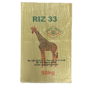 Có thể tái chế 50kg PP dệt Túi số lượng lớn cho nông nghiệp tùy chỉnh chống trượt đáy ống đồng in dây kéo bao bì hàng đầu - Product Image 2