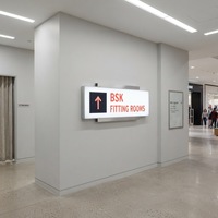Insegna Luminosa a LED Personalizzata in Acrilico, Cubo Neon Illuminato su Quattro Lati per Negozi, Matrimoni, Auto con Pubblicità