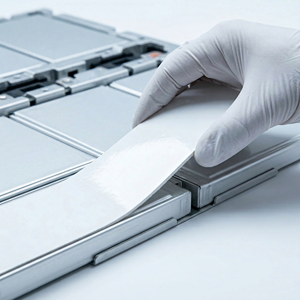 <span class=keywords><strong>Mousse</strong></span> de mélamine laminée PET à haute constante diélectrique pour l'<span class=keywords><strong>isolation</strong></span> cellule-à-cellule des batteries - Product Image 3