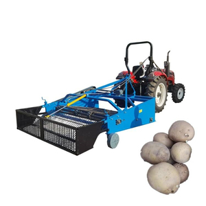 Mini-récolteuse de pommes de terre à transmission par engrenages bleus, machine agricole à haute productivité pour la récolte des pommes de terre - Product Image 5