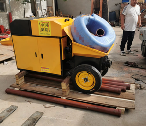 Máy Bơm Bê Tông Mini Van Ống <span class=keywords><strong>S</strong></span> Chất Lượng Cao Bán Băng Tải Bê Tông Đường Dài Công Trường Xây Dựng - Product Image 3