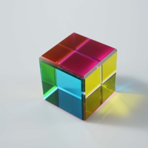 Ornement en cristal dichroïque changeant de couleur, fusion de couleurs <span class=keywords><strong>CMY</strong></span>, artisanat en verre pour la décoration de la maison, accessoire de photographie, cadeau créatif - Product Image 5