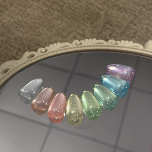 AILANUO Esmalte de Uñas en Gel Ojo de Gato Loto Verde Ramificado de 8 Colores 15 ml Gel Ojo de Gato Sin Formaldehído Sin HEMA OEM ODM Gel Neón - Product Image 1