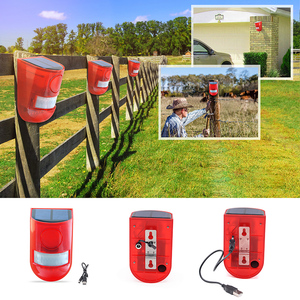 365days Standby Outdoor Wireless Powered Security Siren Lights Solar <strong>Alarm</strong> Lamp IP65 with PIR <strong>Motion</strong> <strong>Sensor</strong> <strong>Alarm</strong> - Product Image 6