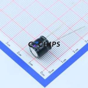 ตัวเก็บประจุอิเล็กโทรไลต์อะลูมิเนียมแบบ Through-Hole รุ่น EML1CM471G09OT ขนาด D10xL9 มม. 470uF 20% 16V 460mA-120Hz - Product Image 2