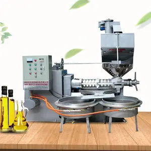 6yl-120 máquina de espremer óleo de girassol, dispositivo de espremedor de azeite, máquina de lubrificação de vidro
