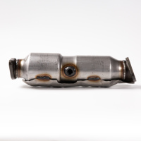 Convertidor Catalítico Universal de Alto Flujo HEYA para Autos de Gasolina, Acero Inoxidable, Estándar de Emisiones Euro III, Posición Trasera