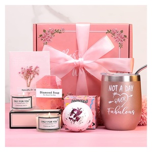 Relaxing Bath Spa Self Care for Mom and Groomsmen Gift Item Boxes Set Custom Corporate Souvenir Get Well Soon Gifts for Women