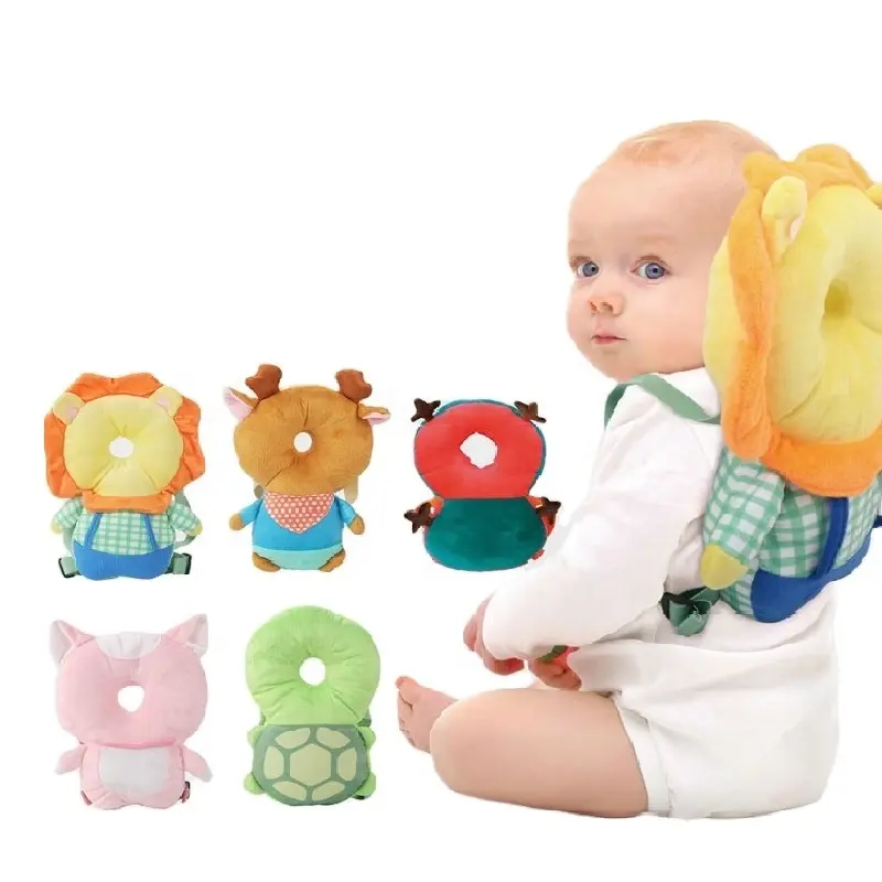 ホット販売カスタマイズ幼児赤ちゃん快適転倒防止ヘッドプロテクター保護枕用漫画動物形安全クッション