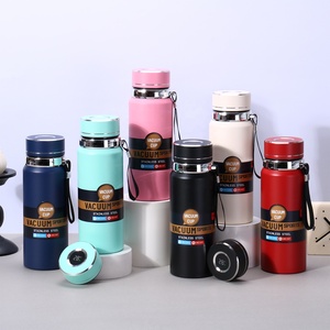 Bouilloire solaire intelligente en acier inoxydable 316L, isolée sous vide, isolation thermique 12-24 heures, infuseur à thé, <span class=keywords><strong>tasse</strong></span> cadeau, sangle de transport - Product Image 1