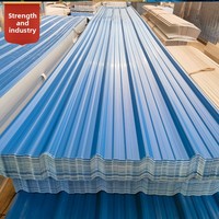 Neues Material Klasse B1 Feuerhemmende PVC-Wellplatten 1,0-3,0mm Dicke UV-Beständig Schneiden/Schweißen/Biegen