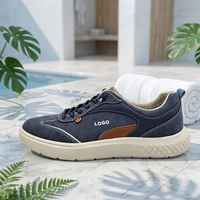 OEM ODM Sneakers en toile personnalisées pour hommes, service de conception complet, chaussures de skate respirantes, chaussures décontractées pour la marche pour hommes