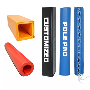 Premium Heavy-Duty Safety Protection PVC Leather PE Foam <strong>Pole</strong> Pad for Gym Training and Sports Facility - Product Image 1