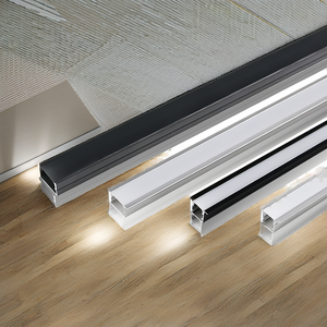 ไฟโปรไฟล์อะลูมิเนียม LED 6063-T5 อโนไดซ์ รูปทรงสี่เหลี่ยมผืนผ้า แสงขาวกลาง 4100K รับประกัน 5 ปี รุ่น T5 6000 - Product Image 2