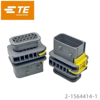 Carcasa Original TE 21564414-1 para Terminales Macho, Conector de Señal Gris
