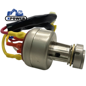Interrupteur d'allumage et clé de démarrage pour excavatrices EC55, EC55B, EC55D, EC140B, EC140C - Pièces électriques pour engins de construction 14526158 - Product Image 1