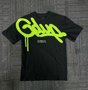 เสื้อยืดแขนสั้นทรงโอเวอร์ไซส์ ยี่ห้อ Geedup ลายพิมพ์ตัวอักษร ผ้าฝ้าย 100% คุณภาพเยี่ยม ลดราคาสุดฮอต สำหรับผู้ชาย - Product Image 5