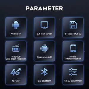 Hicbest Reproductor Multimedia para Auto con Navegación y Video Android 14 de 8.4'', Reproductor de DVD con 8 Núcleos y Carplay para <span class=keywords><strong>Mercedes</strong></span> Benz <span class=keywords><strong>GLE</strong></span> 2016-2020 - Product Image 6