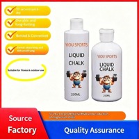 Poudre Antidérapante Liquide Personnalisée 250ml pour Escalade, Fitness, Gymnastique, Musculation, Tractions - Séchage Rapide, Sans Poussière, Portable