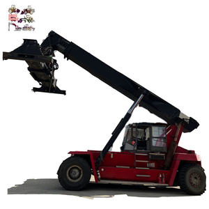 Chariot élévateur à conteneurs DRF450 45 tonnes Kalmar DRF 450-60S5K Machine portuaire d'occasion 2012 Moteur diesel au port de Shanghai - Product Image 1