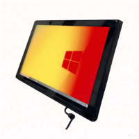 Moniteurs tactiles portables industriels LCD 4K à cadre ouvert, étanches, pour kiosques et guichets automatiques, tailles 21,5, 15, 19, 17 pouces, OEM/ODM