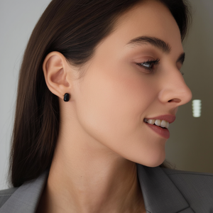 Boucles d'oreilles tendance en acier inoxydable 316L avec placage or PVD, résistantes et durables - Product Image 3