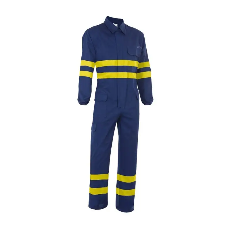 Arbeits kleidung aus Polyester-Baumwolle Sicherheits anzüge Industrielle Arbeits kleidung im Freien Uniformen Flamm hemmende Overalls