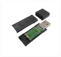 RTS Dengan Casing NAND Flash USB3.0 U Disk PCB IS917 Pengontrol Utama Tanpa Memori Flash untuk Mereklamasi Chip Flash SSD