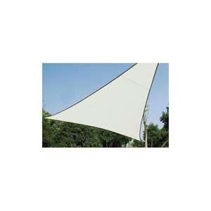 Perel <b>SHADE</b> SAIL - TRIANGLE - 5 x 5 x 5 m - COLOUR: CREAM - Product Image 4