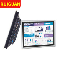 Panel PC Industrial Todo en Uno Android I3 de 10.4, 12.1, 13.3, 15, 15.6, 17, 19 y 21.5 Pulgadas con Pantalla Táctil Capacitiva para Fábrica Inteligente y Funcionamiento Estable