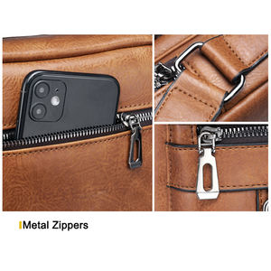 Venta al por mayor bolso mensajero bolsa nueva de moda bolsa de mensaj caliente estilo hombro bolsa de cuero de la pu de los hombres de la moda, bolsos de mensajero, - Product Image 5