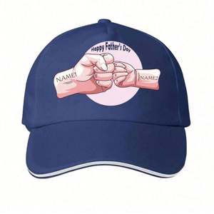 Casquette de baseball unisexe personnalisable légère et respirante en maille, ajustable pour homme, design sportif tendance, décontractée, pour l'extérieur, avec nom brodé en relief - Product Image 2