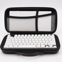 Boîte de rangement portable pour clavier EVA, étanche, résistante aux rayures et aux chocs, compatible avec les claviers 60/87/104 touches