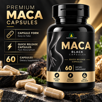 Fabricant chinois de produits à marque privée, poudre de racine de maca, complément alimentaire pour améliorer la performance masculine
