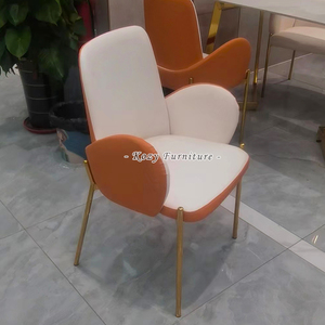 Prix de liquidation Chaise de salle à manger moderne de haute qualité avec pieds en métal et dossier souple pour la maison, l'école, le <span class=keywords><strong>restaurant</strong></span> et l'hôtel - Product Image 2