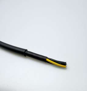 Câble de commande haute performance SIJAR HSFLEX-CP801, conducteur en cuivre, gaine en PVC flexible isolée PUR, -30°C~90°C - Product Image 1