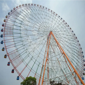 Rueda de la fortuna a precio de venta Parque de Atracciones paseos al aire libre niños interior kidde 40m agua nueva giratoria pequeña rueda de la fortuna usada - Product Image 2