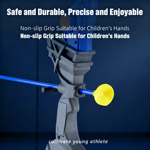 مجموعة رماية للأطفال مع سهام ذات أطراف ماصة آمنة وقوس، لعبة مناسبة للألعاب الخارجية والداخلية، هدية - Product Image 2