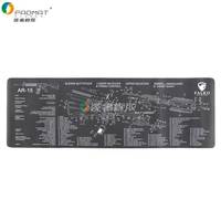 Alas Meja Beretta Anti Air Tahan Lama Ukuran 12x36 11.3X17.3 untuk Membersihkan Senjata, Tersedia, Dapat Disesuaikan