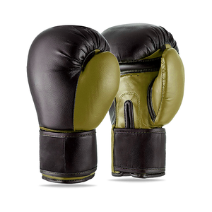 Guantes de Boxeo Profesionales Personalizados de Primera Calidad con Material de Cuero Premium, Guantes de Boxeo de Cuero Genuino OEM, Proveedor Directo de Fábrica - Product Image 4