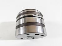 Moule d'extrusion de haute précision en métal Huayi |   Matrice d'extrusion à double cavité pour profilés creux en acier H13, pour applications industrielles