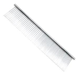 Lice Comb Stainless Steel Comb With Rounded Teeth