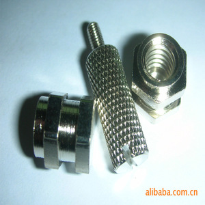Metal Knurled <b>Nuts</b> M4 M24 Metric Threaded Round Head Natural Finish For Mechanical Assembly - Product Image 3