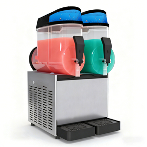 Automatic Portable Slush Machine Commercial Energy <b>Saving</b> Stainless Steel 1100W High Efficiency 24L Capacity Freezing Crusher - Product Image 5