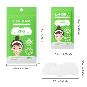 LANBENA น้ำมันลอกสิวเสี้ยนแบบแท่ง ช่วยทำความสะอาดรูขุมขน ลดสิวอุดตัน ขจัดสิวหัวดำ แผ่นลอกสิวเสี้ยน Aioe - Product Image 1