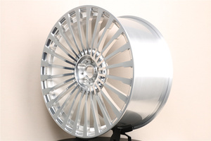 Jantes en alliage multi-rayons forgées sur mesure de luxe de 15 à 24 pouces pour Benz Sports Nouveau 5x112 PCD 35/40/<span class=keywords><strong>25mm</strong></span> Jantes de voiture en aluminium - Product Image 2