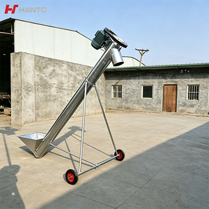 Trasportatore <span class=keywords><strong>a</strong></span> Coclea su Ruote in Acciaio Inossidabile, Elevatore Mobile per Cereali, Trasporto Sigillato Senza Polvere per Cereali, Mangimi, Polveri e <span class=keywords><strong>Pellet</strong></span> Agricoli - Product Image 1