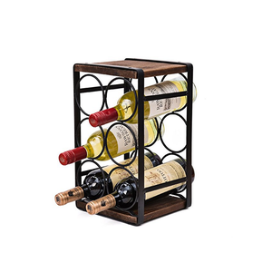 <span class=keywords><strong>Venta</strong></span> al por mayor de <span class=keywords><strong>la</strong></span> fábrica de madera y Metal de <span class=keywords><strong>bodega</strong></span> de vino bastidores - Product Image 1