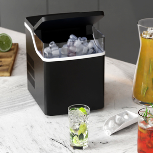 Ranbem 9 <span class=keywords><strong>Ice</strong></span> Cubes 2 Viên Đạn Kích thước Countertop điện tự động <span class=keywords><strong>Ice</strong></span> Cube <span class=keywords><strong>Maker</strong></span> Máy cho khách sạn nhà hàng hộ gia đình - Product Image 5